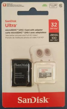 Cartão de memória 32gb Sandisk Ultra