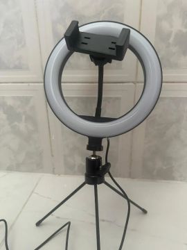 Ring Light com Mini Tripé e Suporte SmartPhone