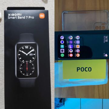 Kit Xiaomi Poco F3 e Mi Band 7 Pro Global Aceito Trocas 