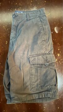Bermuda Cargo Masculina Azul