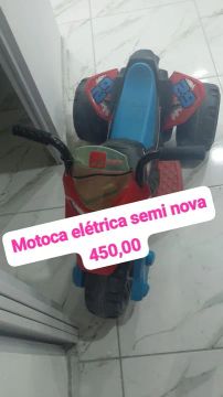 Motoca Elétrica Infantil Semi Nova