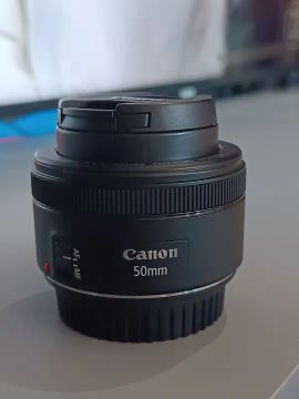Lente Canon EF 50mm 1.8 STM