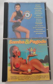 Samba & Pagode Volumes 1 e 3 - 8 CDs