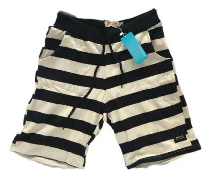 Bermuda Masculina Osklen Casual Listrada Moletom