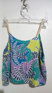 Cropped Carnaval tamanho M