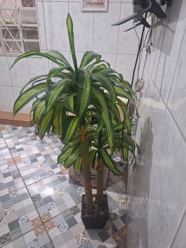 Planta Artificial - Vaso Decorativo