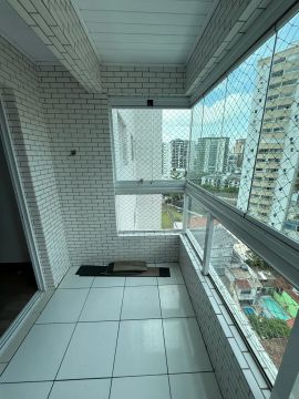 Imóvel para aluguel com 60 metros quadrados com 2 quartos em Guilhermina - Praia Grande - 