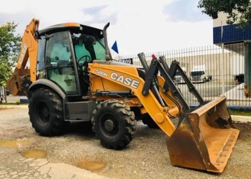 Retroescavadeira case 580n 