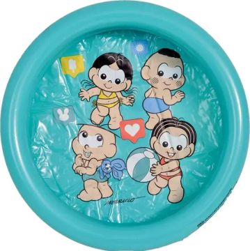 Banheira Inflável Turma da Mônica Baby Novas Bel (PRONTA ENTREGA)