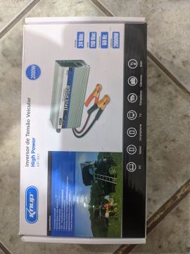 Inversor de Tensão Veicular 2000W Knup KP-551