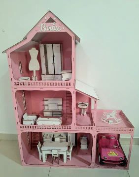 Casa da Barbie em Mdf