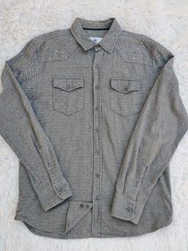 Camisa social cinza renner M 