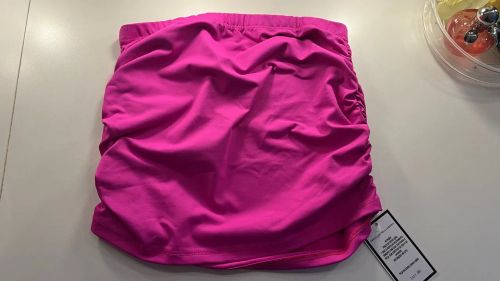 Saia mid rosa