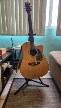 Violão Memphis MD18 elétrico/acústico 