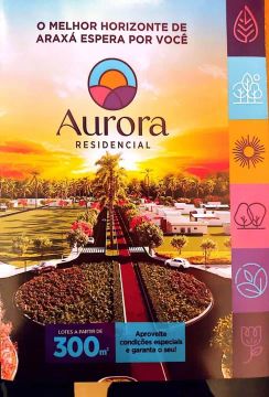 Vende-se ágio de terreno no Aurora Residencial em Araxá/MG