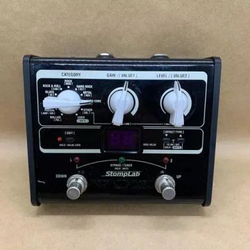 Pedal StompLab Multi-Efeitos + Guitarra Tagima TG530 + Guitarra Strinberg LPS 230 