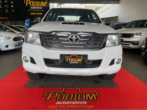 Toyota Hilux 3.0 Srv 4x4 Cd 16v Turbo Intercooler Diesel 4p Automático Branco 2014