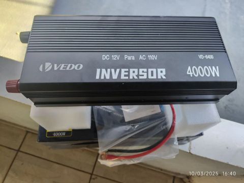 Inversor de Energia 4000W Vedo - Novo