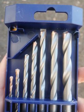 Conjunto De 7 Brocas De Concreto 3, 4, 5, 6, 7, 8, 10 Mm Irwin 891507