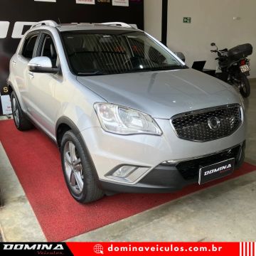 Ssangyong Korando 2.0 Gl 4x4 16v Turbo Diesel 4p AutomÁtico Prata 2012