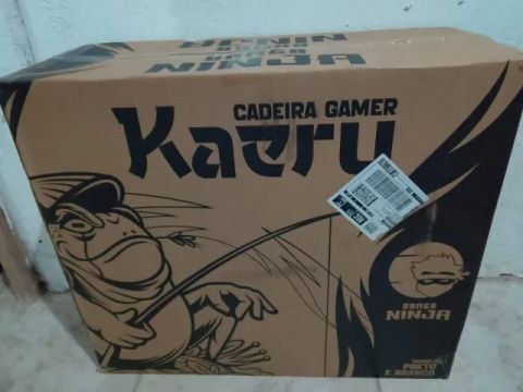 Cadeira Gamer Ninja Kaeru Nova na caixa