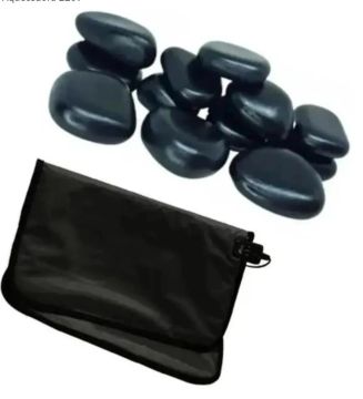 Pedras já vem com a bolsa térmica 