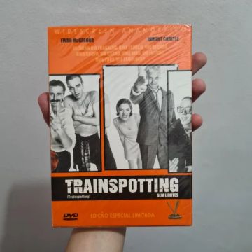 dvd lacrado trainspotting sem limites edição especial limitada - versátil home video