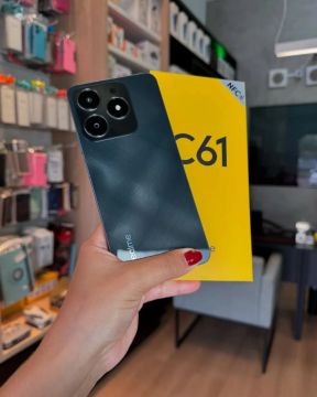 REALME C61 6/256 GB VERDE ORIGINAL LACRADO !