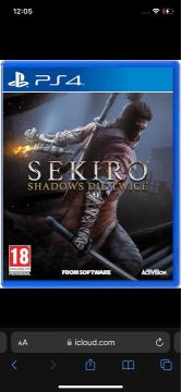  Sekiro: Shadows Die Twice - PS4