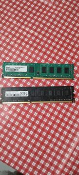 Memórias Ram DDR3 8 e 4 GB