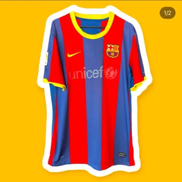 Camiseta FC Barcelona Unicef 2010/2011