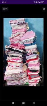 Lote de Roupas para Bebê menina 