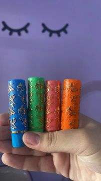 Batom Matte Colorido - 4 Cores