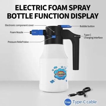 Snow Foam Manual E Pulverizador Híbrido 3 Em 1 Cap 2 Litros