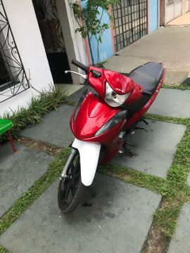 Moto Honda Biz 125 Vermelha