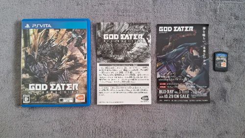 God Eater Resurrection, original, japones, completo, Sony PS Vita