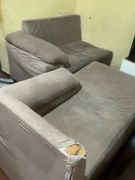 Sofá de Canto Usado em Ótimo Estado
