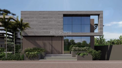 Casa em condominio fechado com 510m² privativos e 825m² totais, com 4 suítes, 4 vagas de g