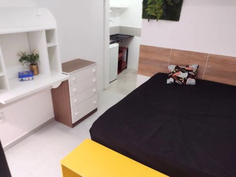 Kitnet mobiliada bairro Sim (UNEX/ UFRB)