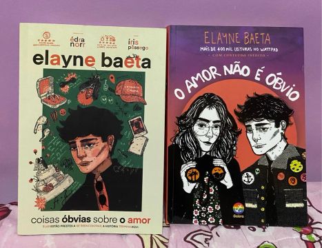 elayne baeta combo: o amor não é óbvio e coisas óbvias sobre o amor