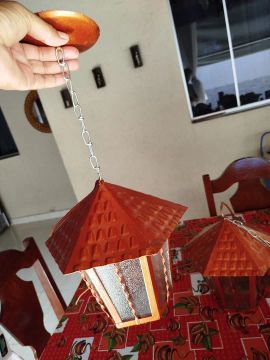 Arandela de teto 