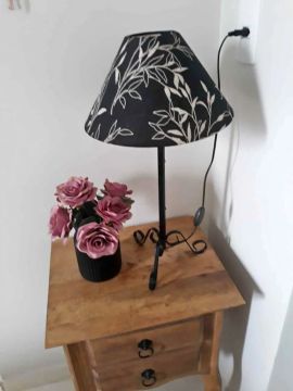 2 Abajures Provençal Floral
