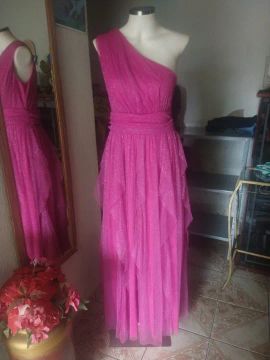 Vestido de Festa Nula Manga