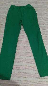 Calça verde 36/38 farda escolar