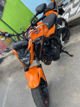 Honda CB 500F 2019 - Laranja - Impecável