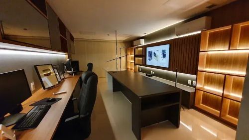 Sala Comercial Projeta para Locação 30,38m² por R$ 3.500,00.