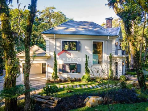 Casa de condomínio em Rua Pref. Waldemar Frederico Weber - Condomínio O Bosque - Gramado/R