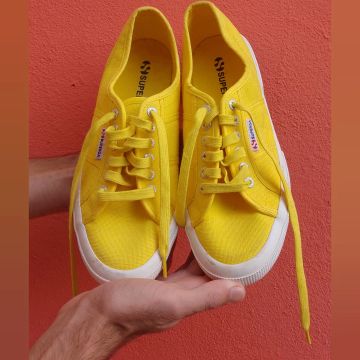 Tênis Superga Amarelo Tam 39