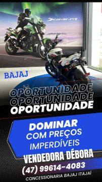MOTO DOMINAR 160/200 CONCESSIONARIA