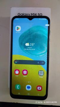 Samsung Galaxy M14 5G 128 gigas memoria